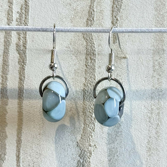 Boucles d'oreilles - Perla Galet - Perles en verre de Murano