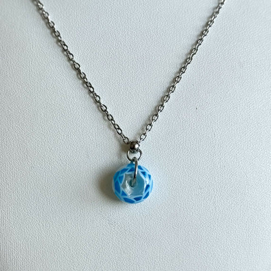 Collier - Artichaut Turquoise - Perle en verre de Murano