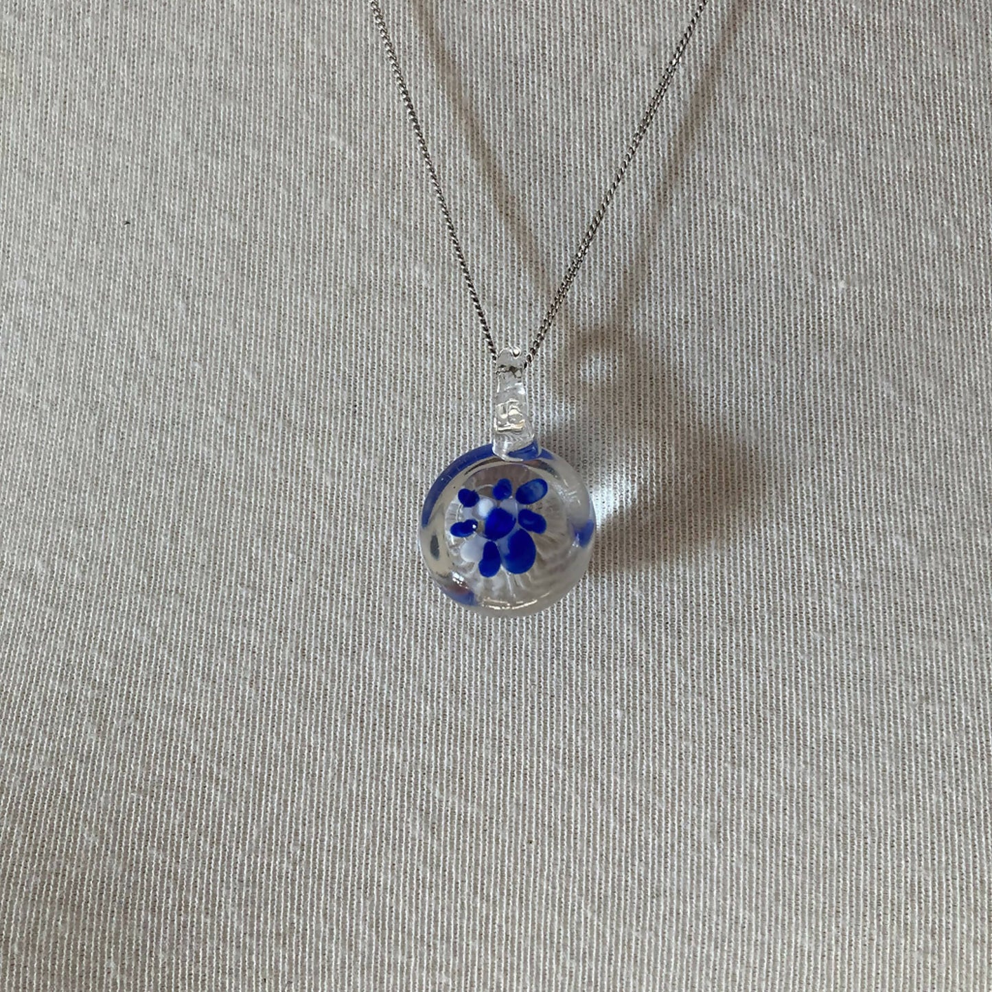 Anémone 8 perle en verre murano artisanat français