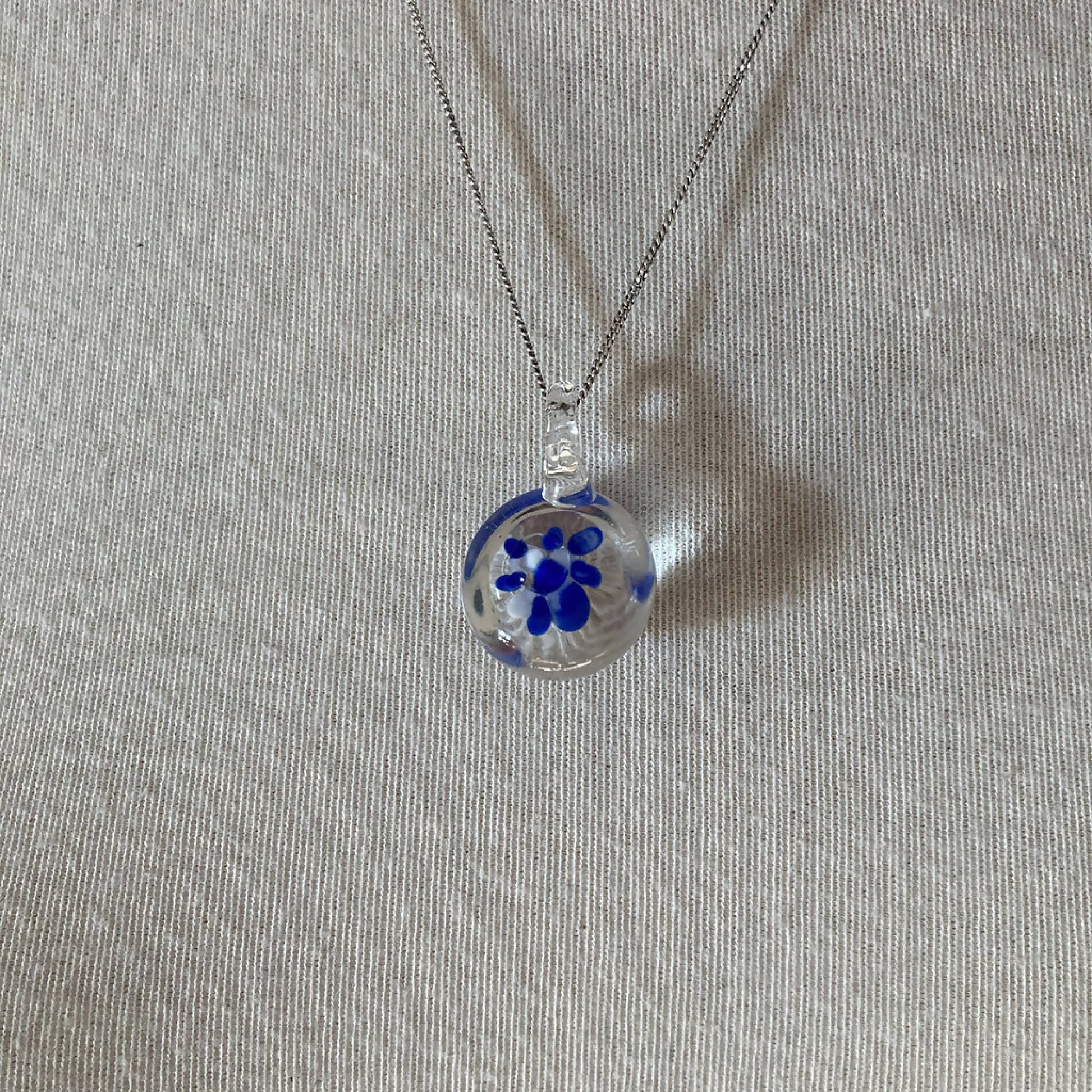 Anémone 8 perle en verre murano artisanat français
