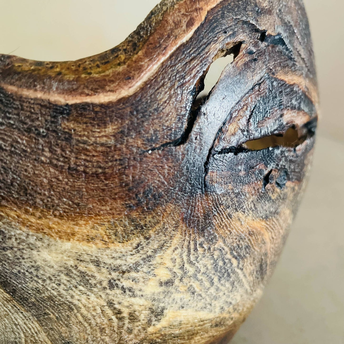 Bol bois artisanal sculpte fait main artisanat francais