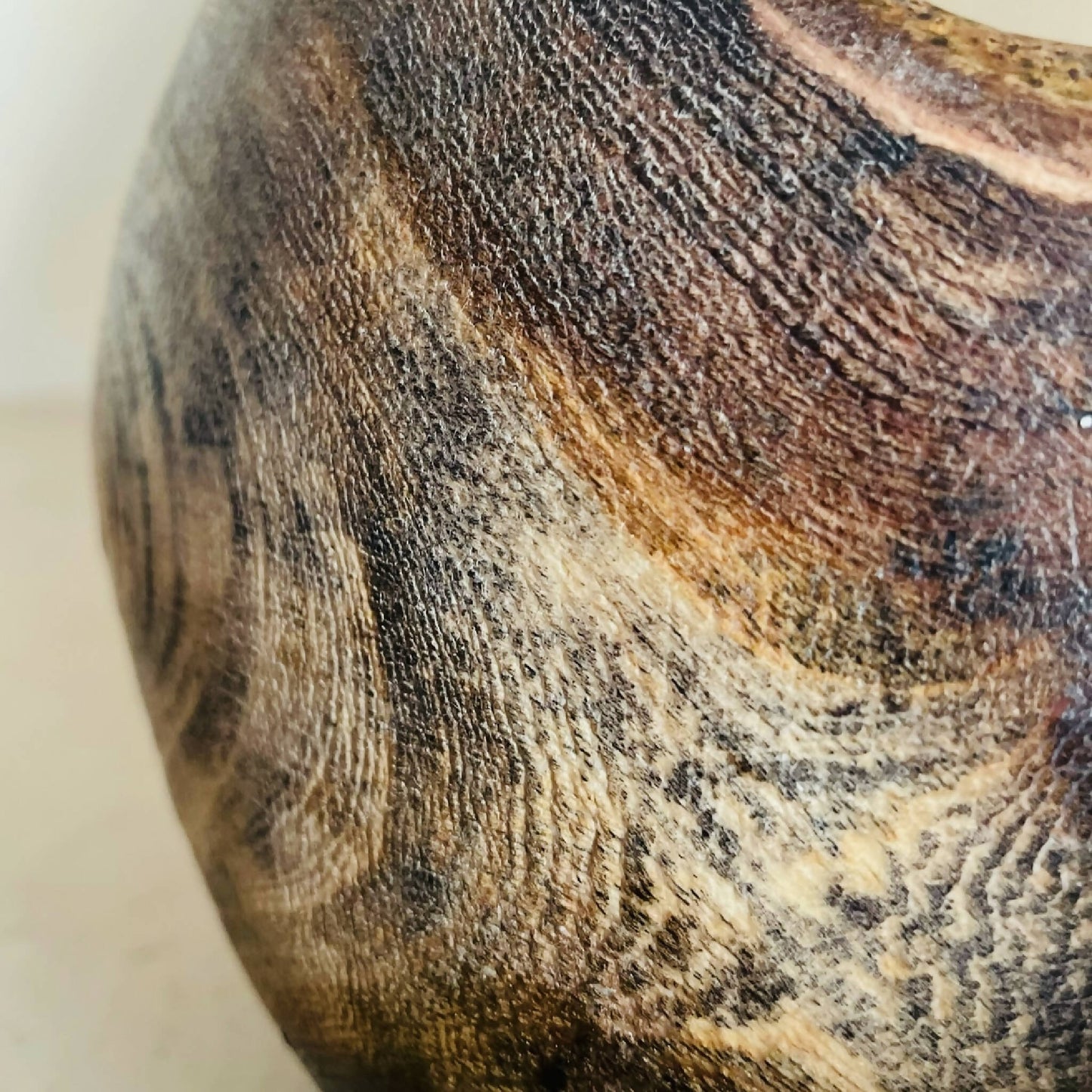 Bol bois artisanal sculpte fait main artisanat francais