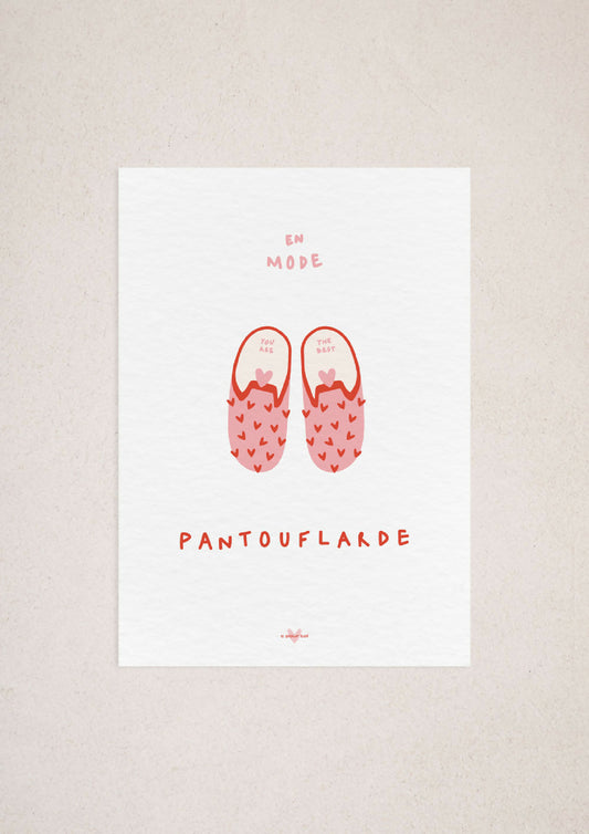 PANTOUFLES POWER ・ Affiche