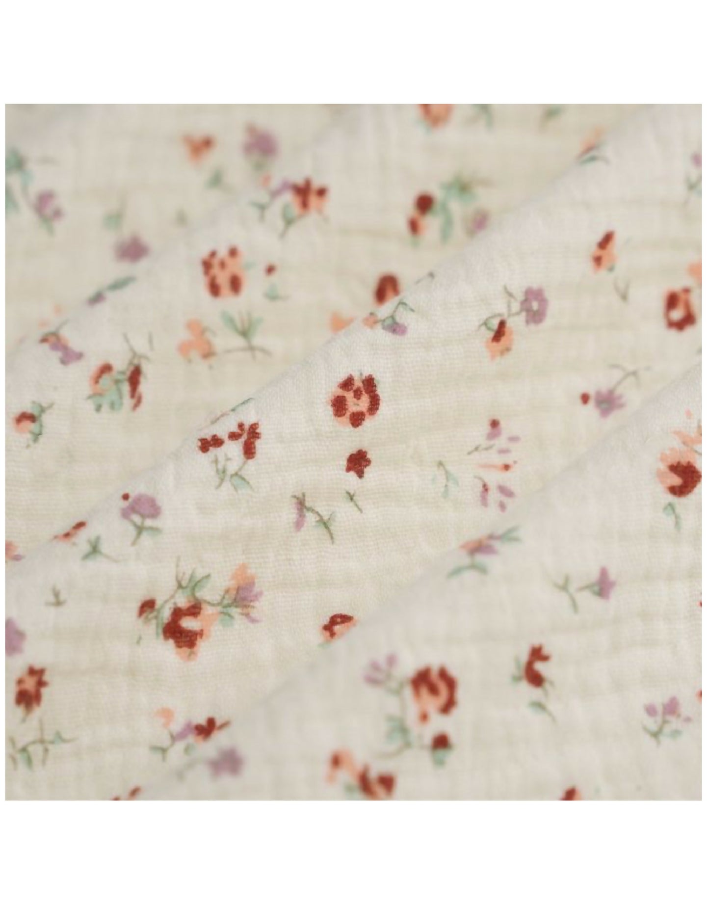 Suspension conique avec volant Emilia "tiny flowers"