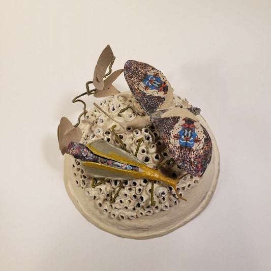 Sculpture - Jardin sous cloche