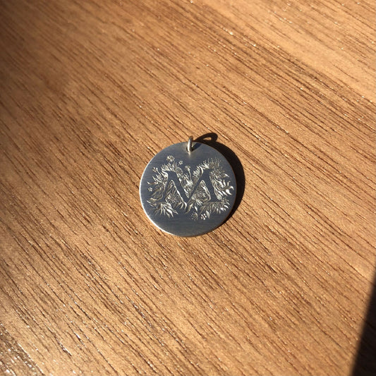 Médaille M - Argent 925