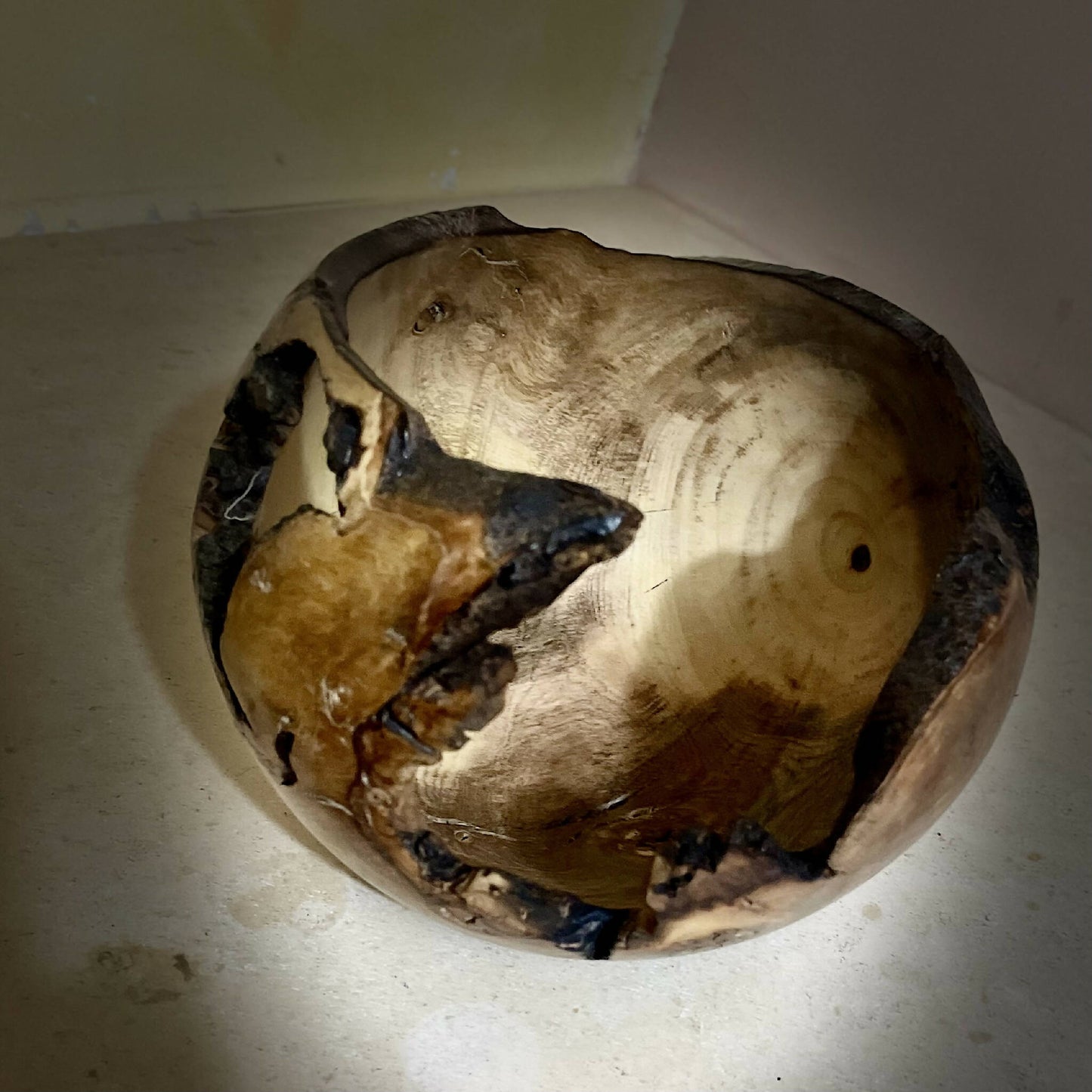 Vide poche bois sculpte fait main artisanat francais