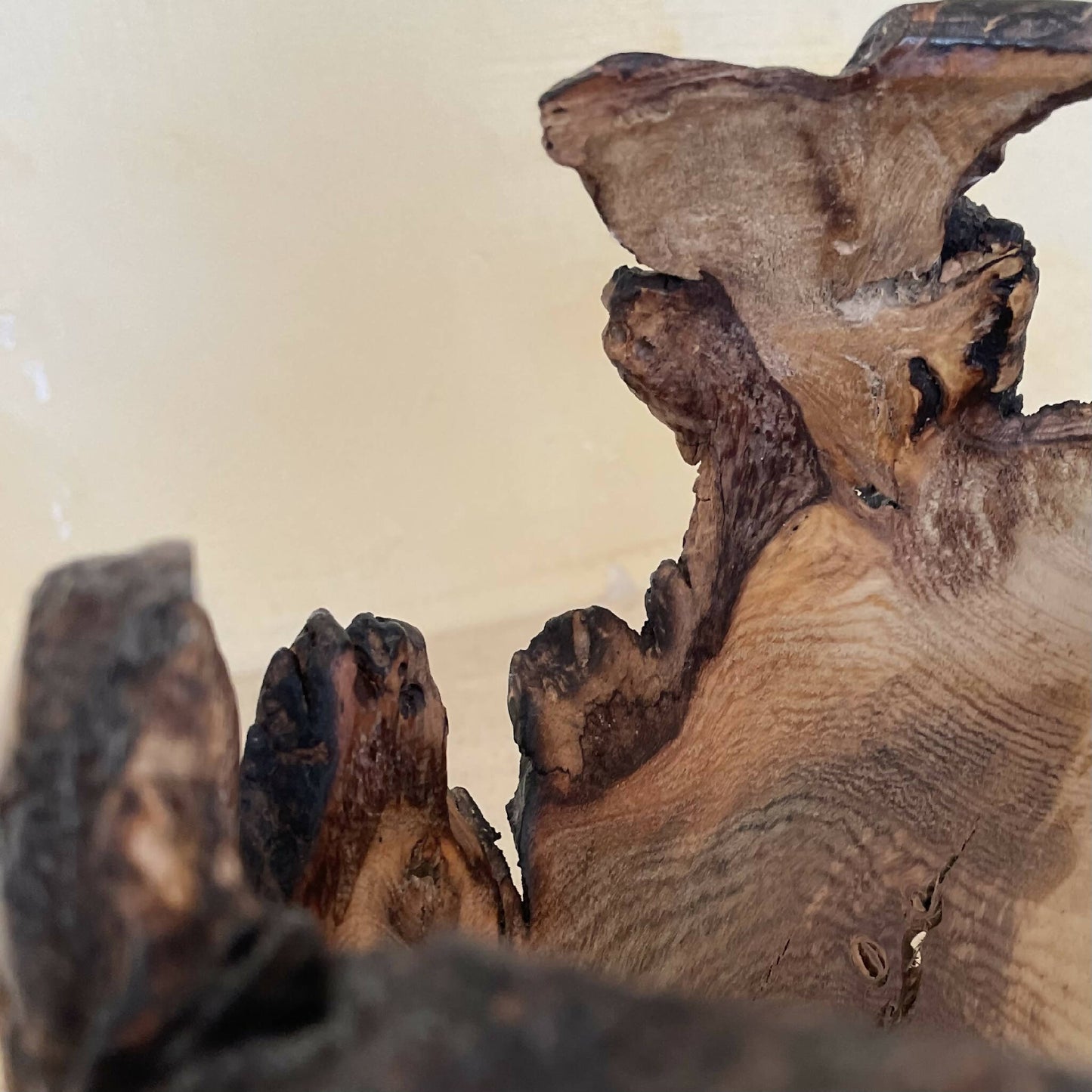 Vide poche bois sculpte fait main artisanat francais