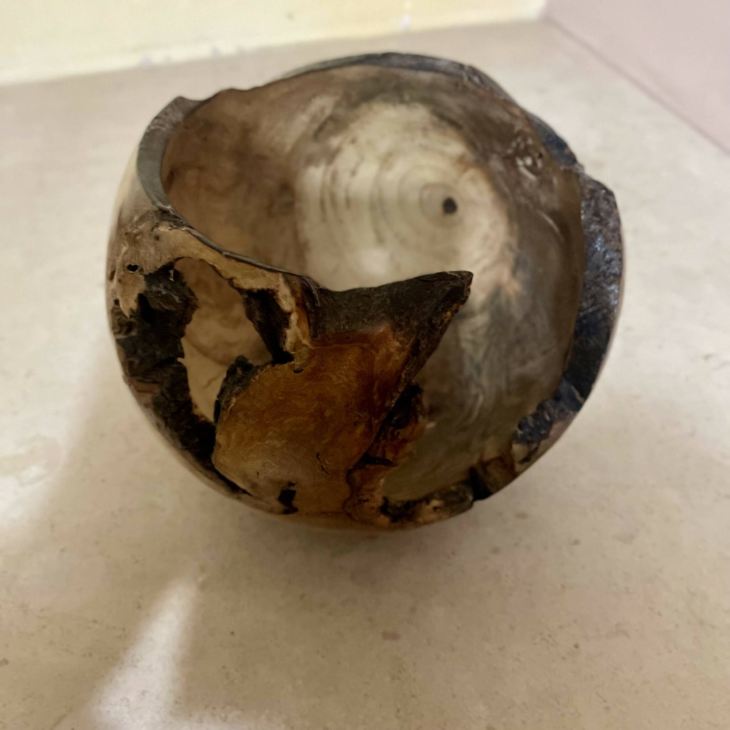 Vide poche bois sculpte fait main artisanat francais