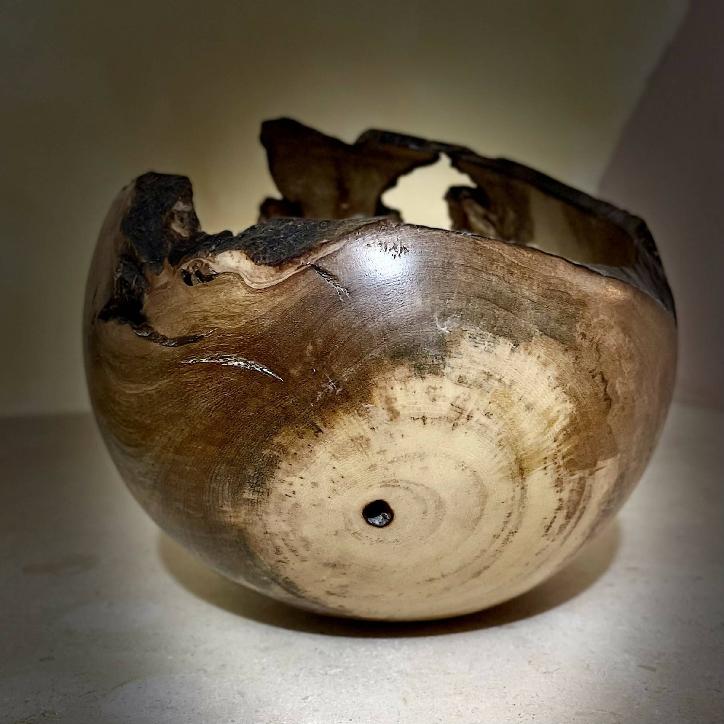 Vide poche bois sculpte fait main artisanat francais