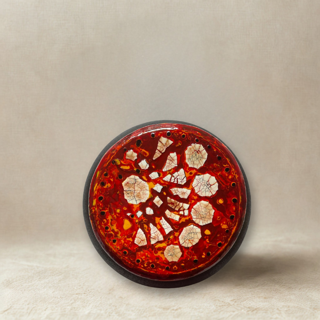 Boîte ensoleillée orange