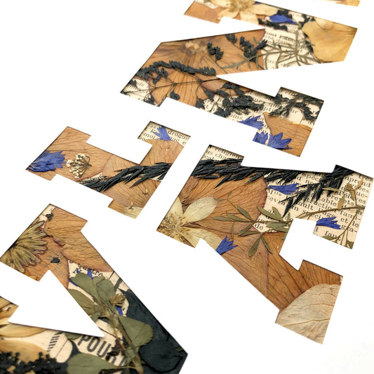 Tableau - VLAN - A4 - plantes séchés