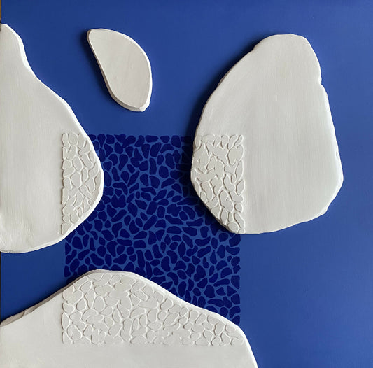 Tableau en relief - Empreintes 4