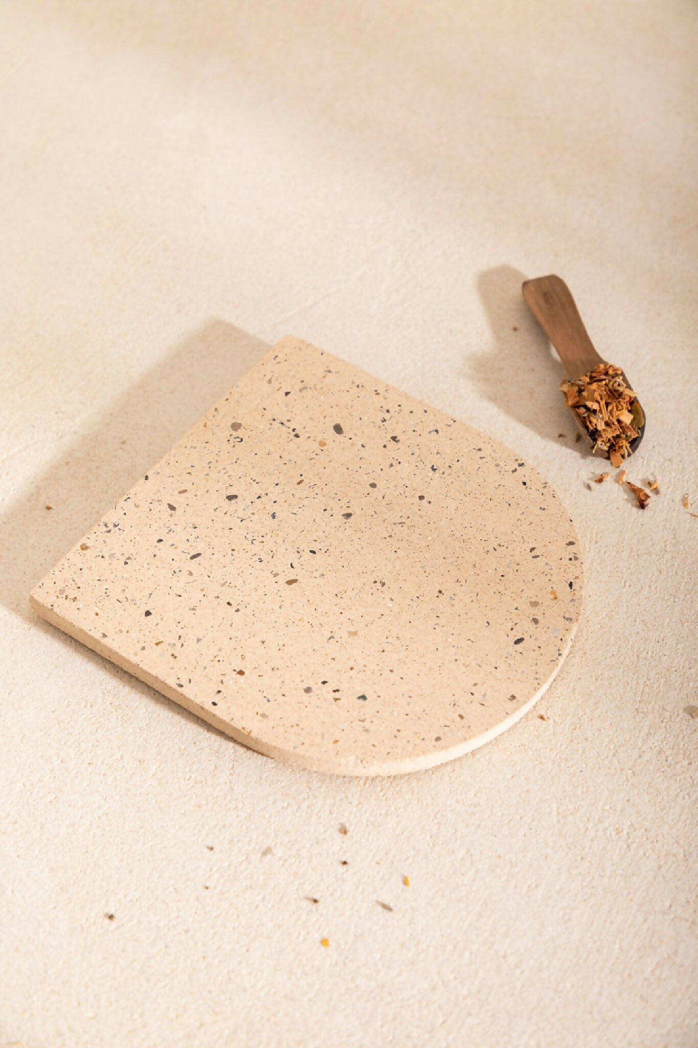 Dessous de plat en béton, fait-main, issue de l'artisanat français