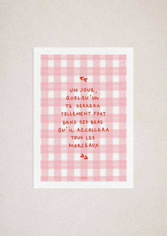 HUG THERAPY ・ Affiche