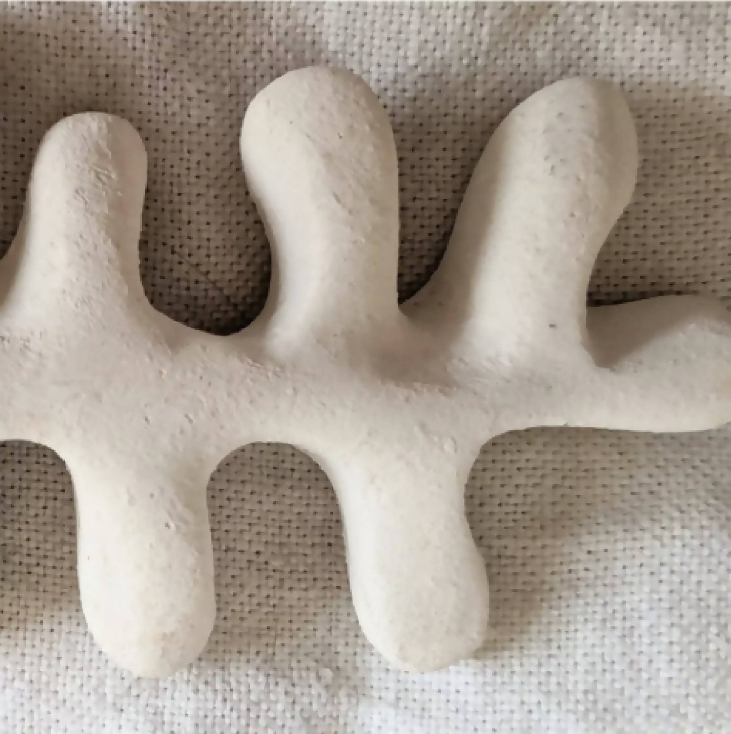 Sculpture Algue blanche 3
