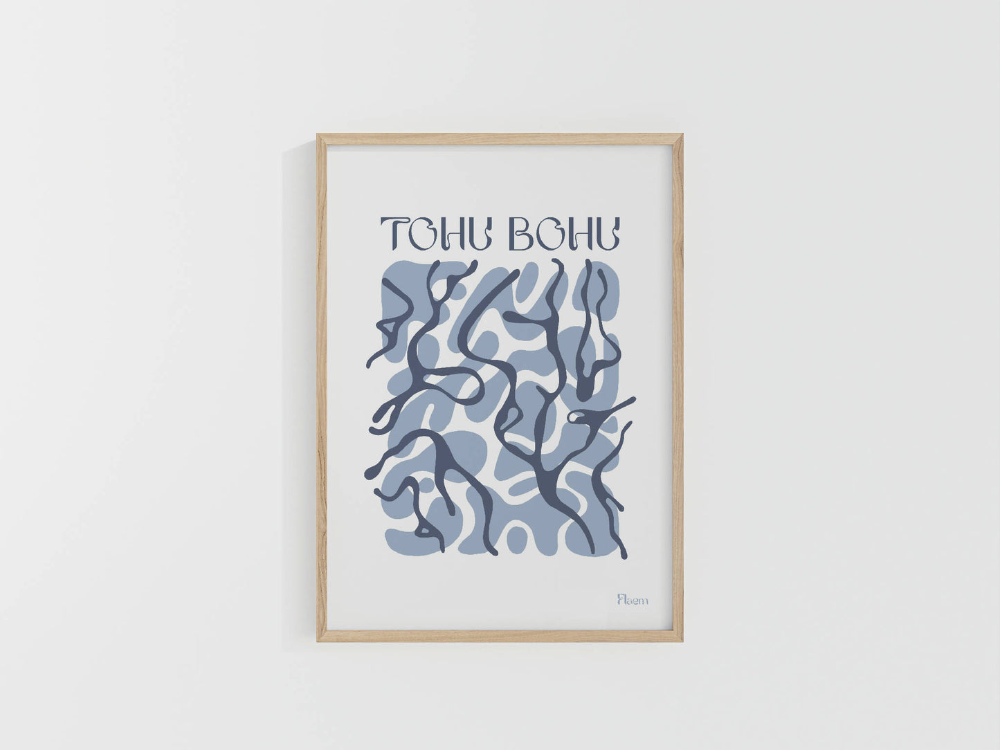 Illustration originale artiste francaise fait-main affiche Poster A4