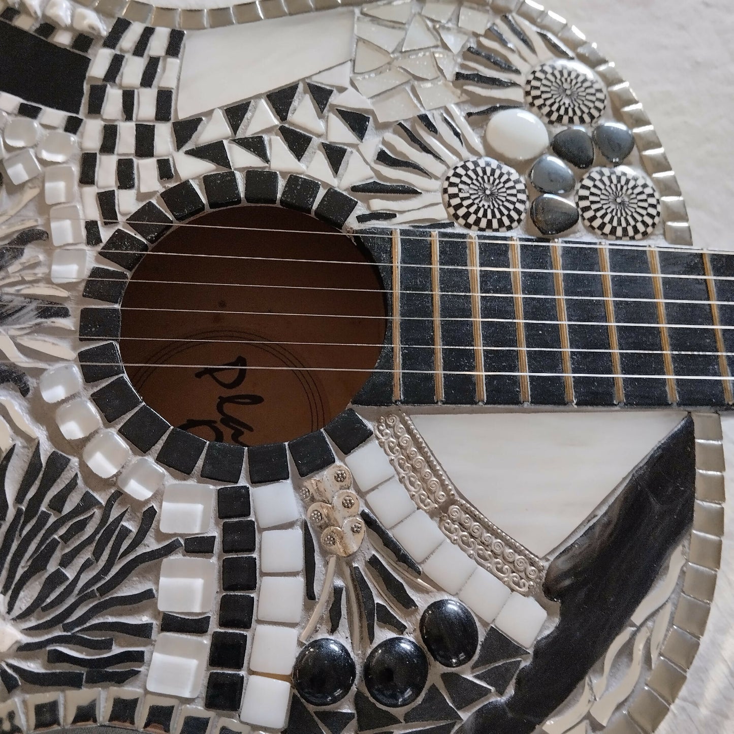 guitare Black&white