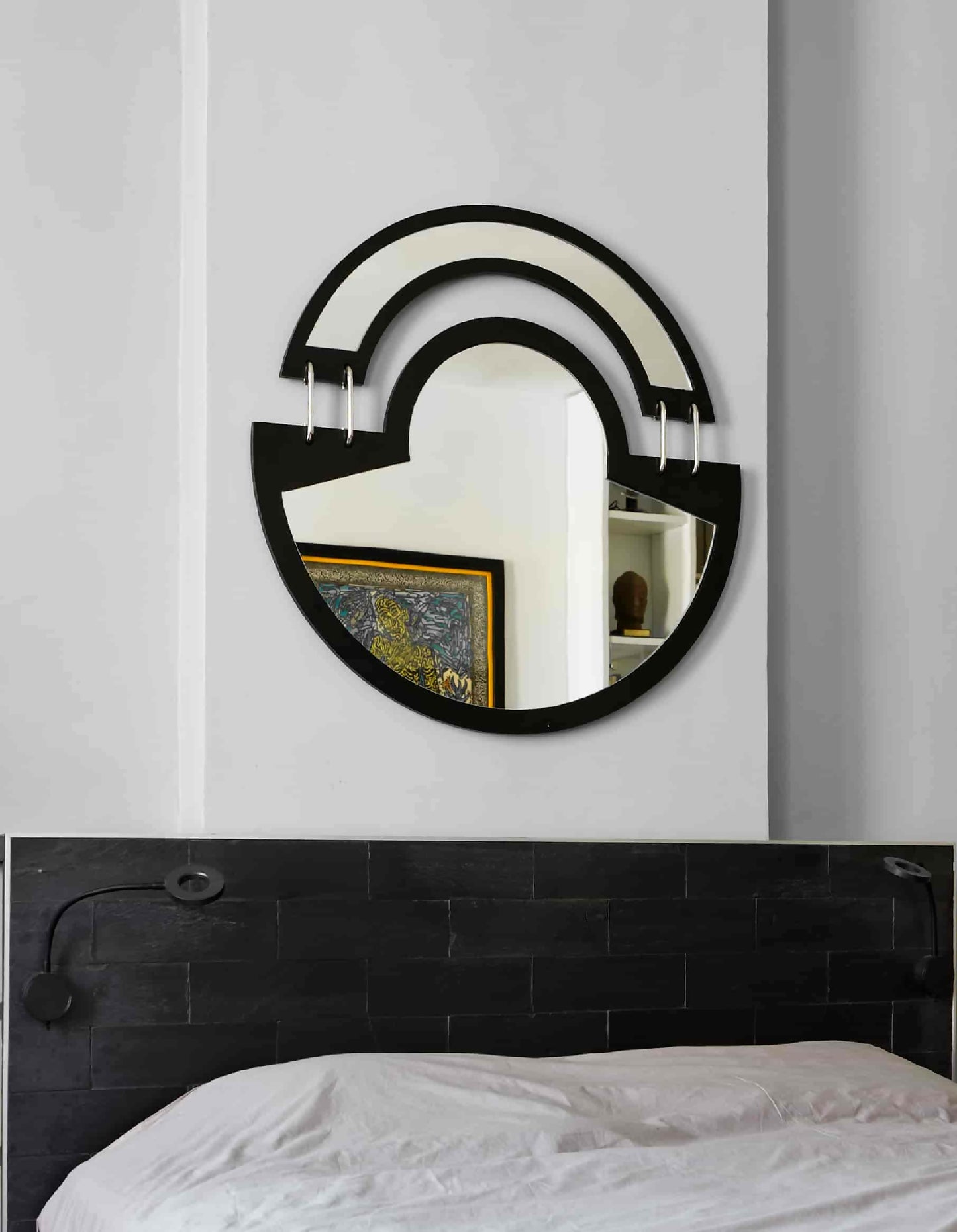 Miroir façonné à la main, issu de l'artisanat français