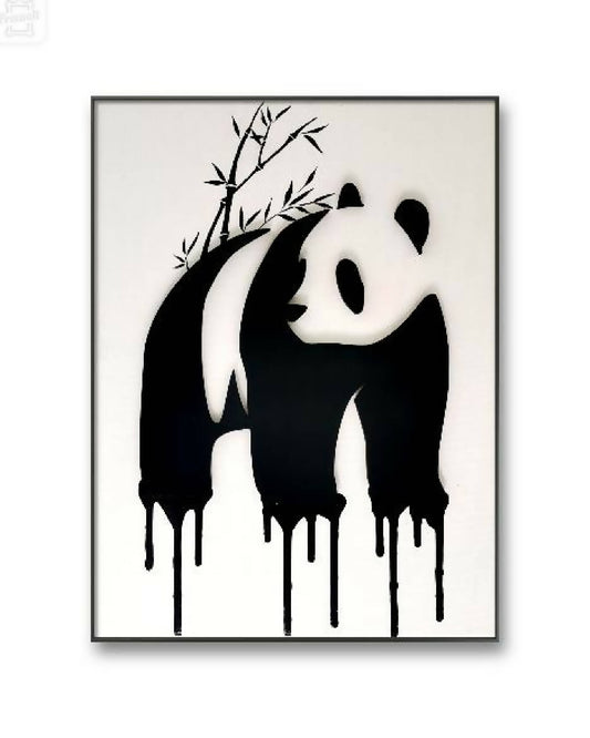 tableau-mural-décoration-artistique-unique-panda