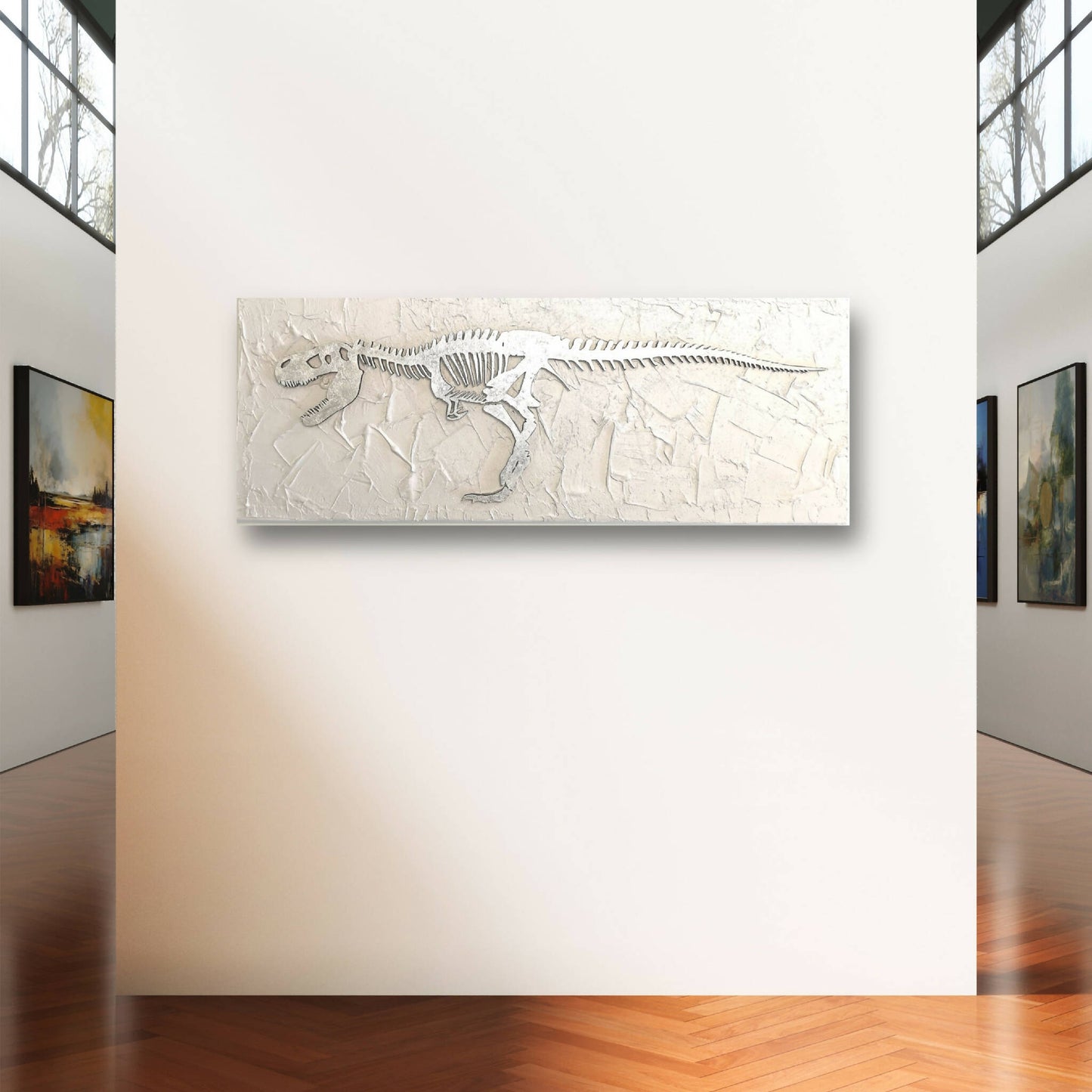 tableau-mural-décoration-artistique-unique-t-rex