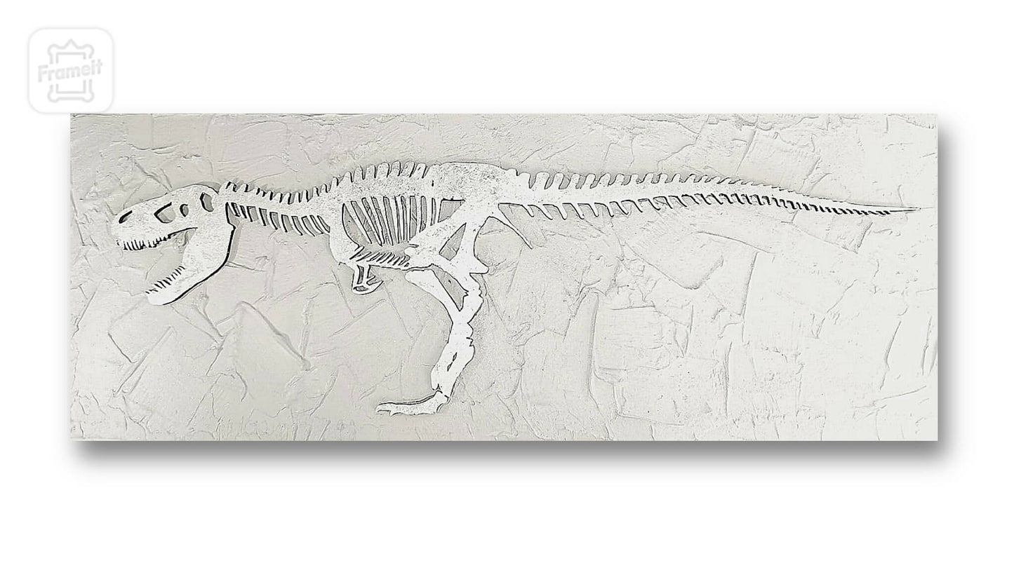 tableau-mural-décoration-artistique-unique-t-rex