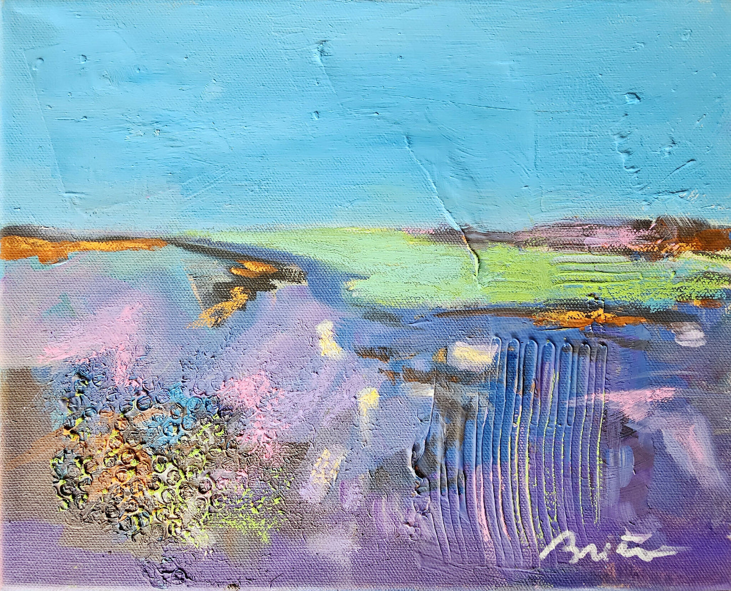 tableau d'artiste, œuvre originale
