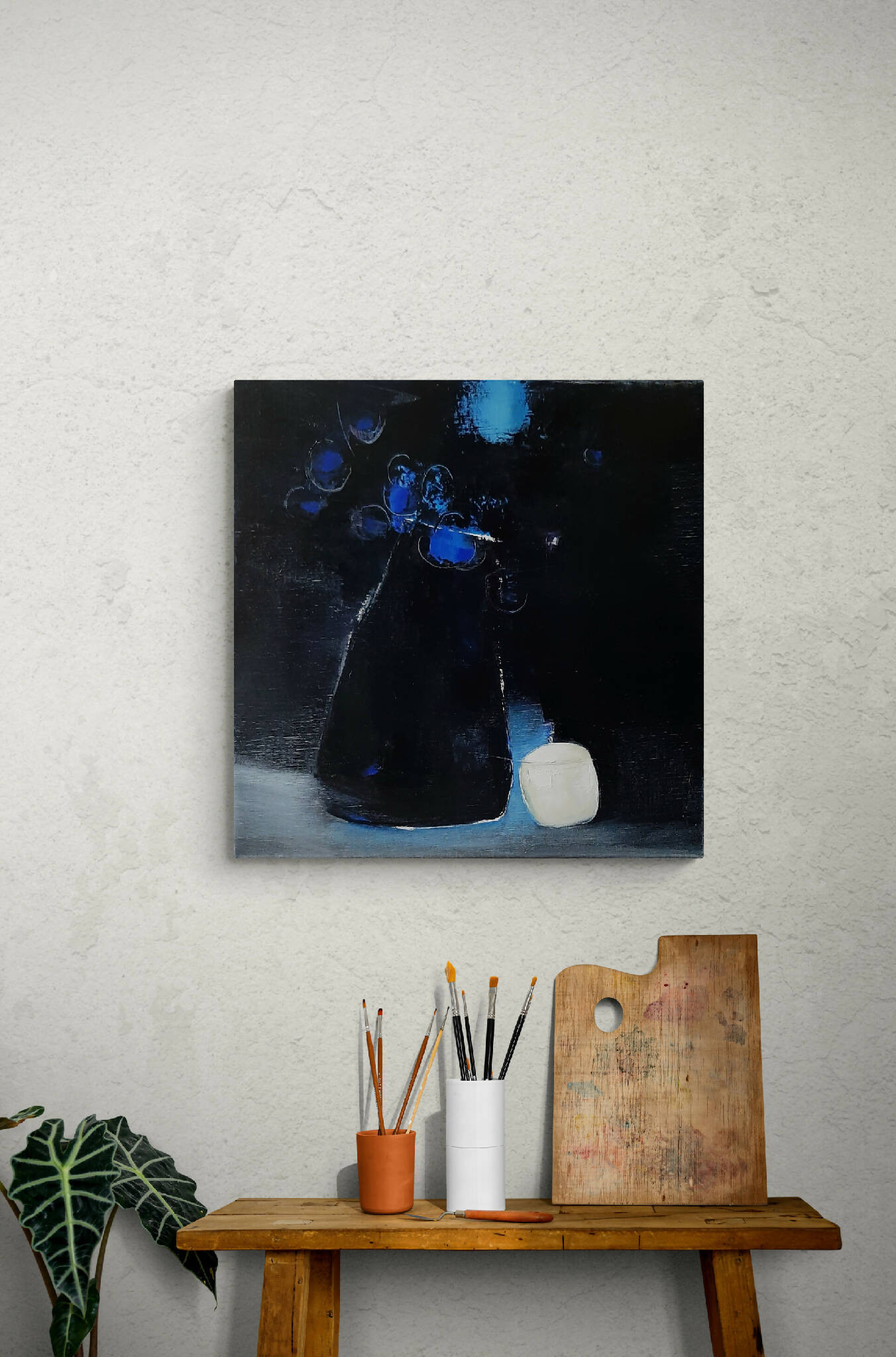 tableau peinture huile oeuvre originale authentique artiste peintre