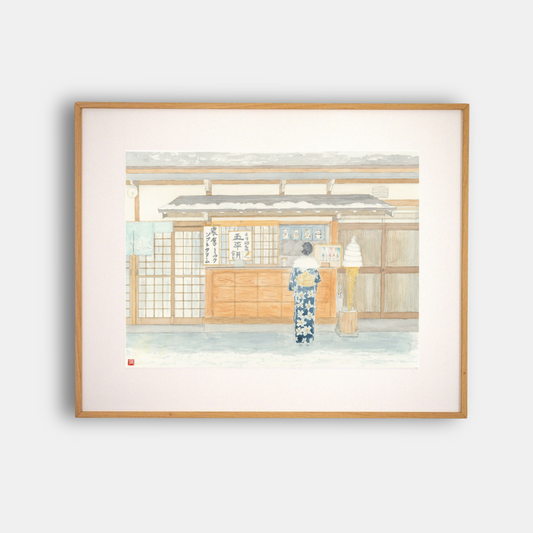 "UN INSTANT SOUS LA NEIGE" - Édition d'Art