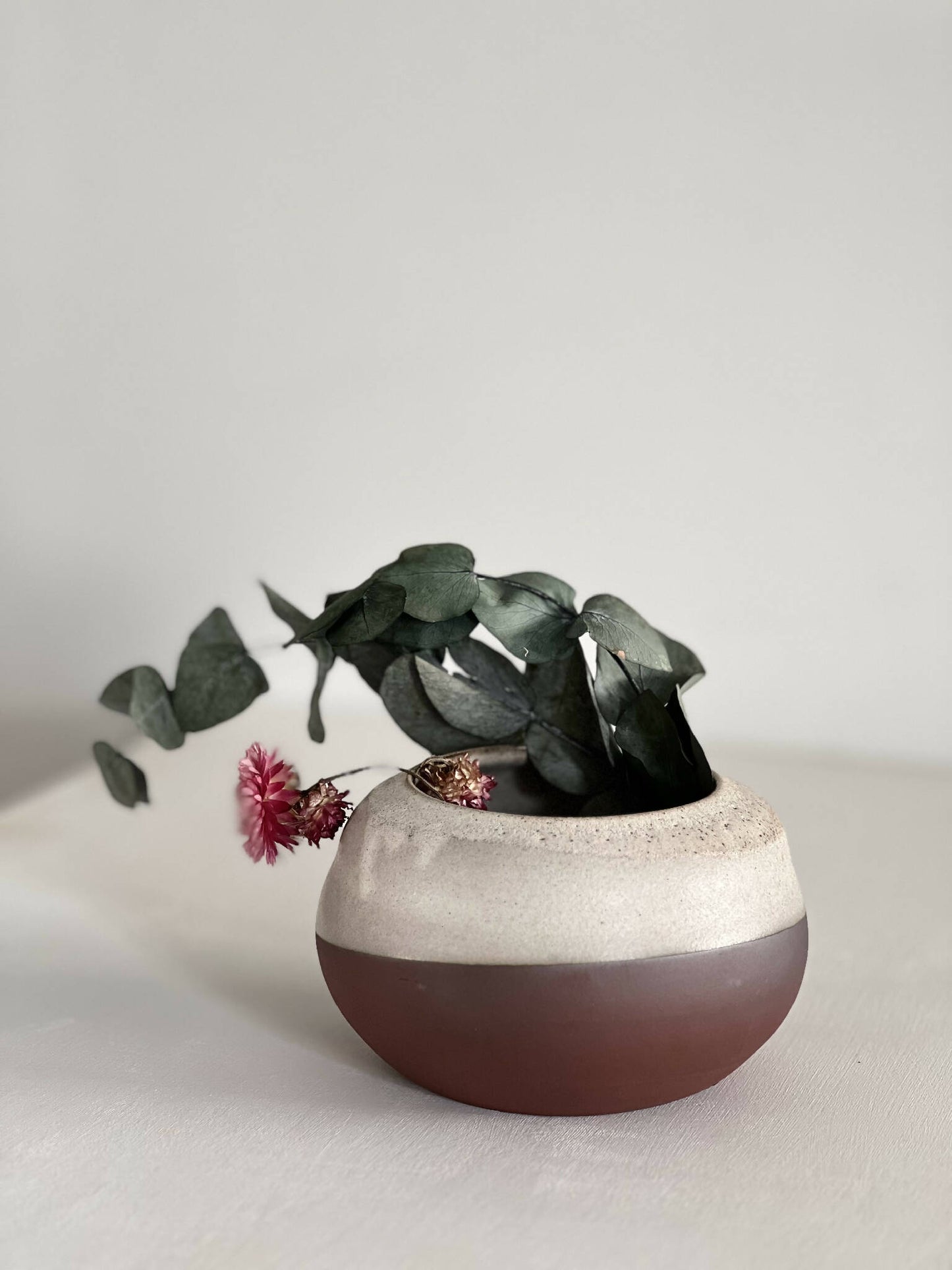 Vase ceramique fait-main artisanat francais