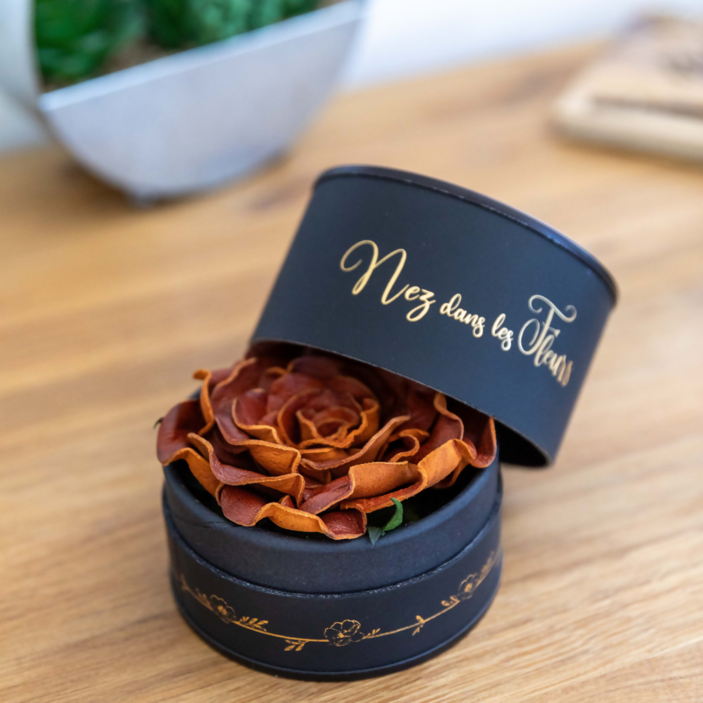 Flower Box Authentic - Cuir parfumé
