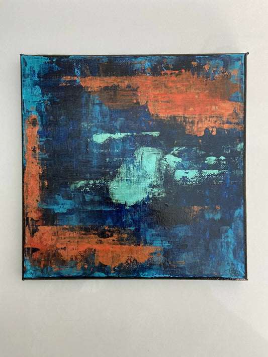 Abstract Painting "Complementaries, September 23"