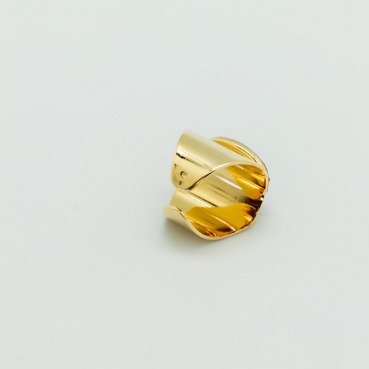 Bague Gold Cocotte - Cuir de galuchat