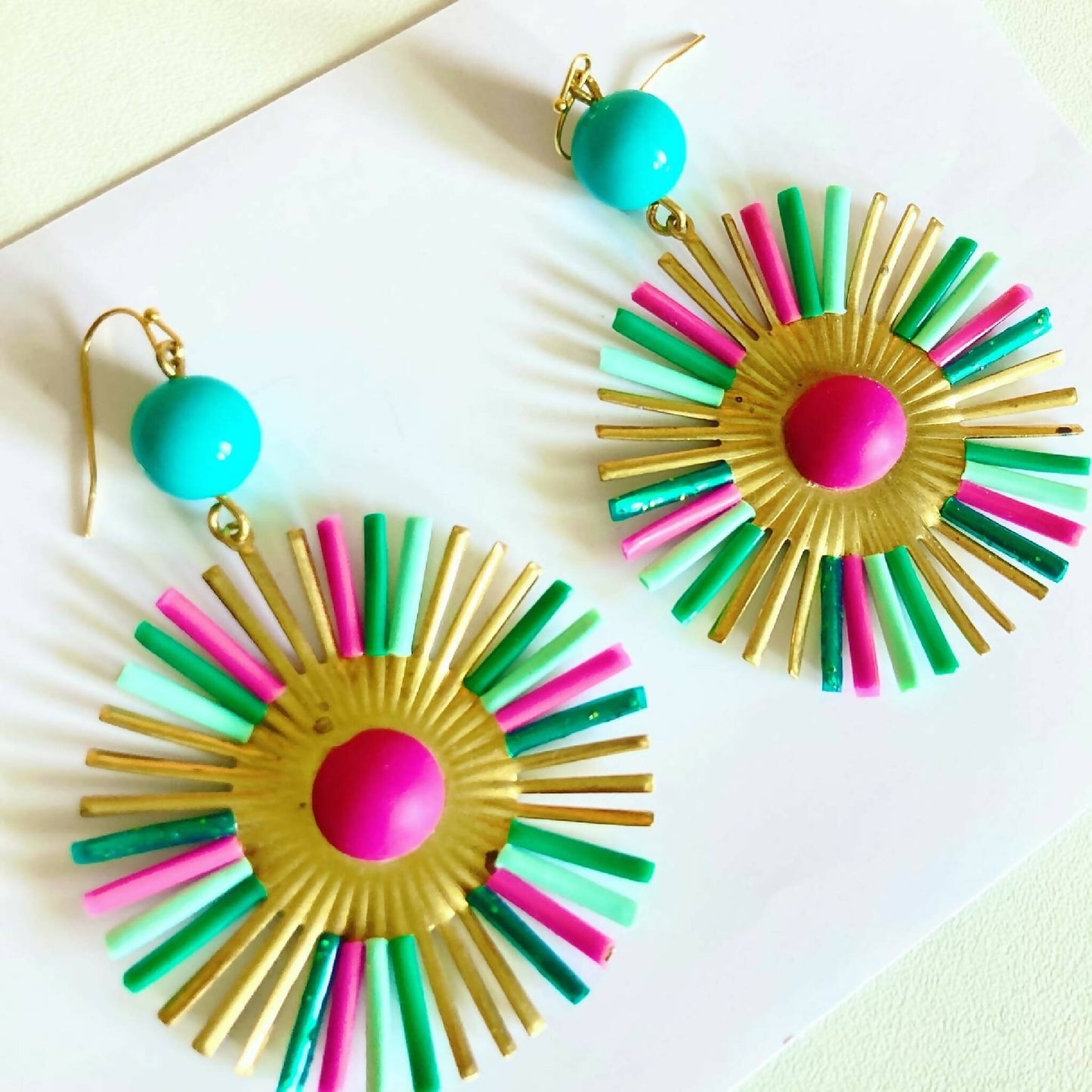 Boucles d'oreille Grand Soleil