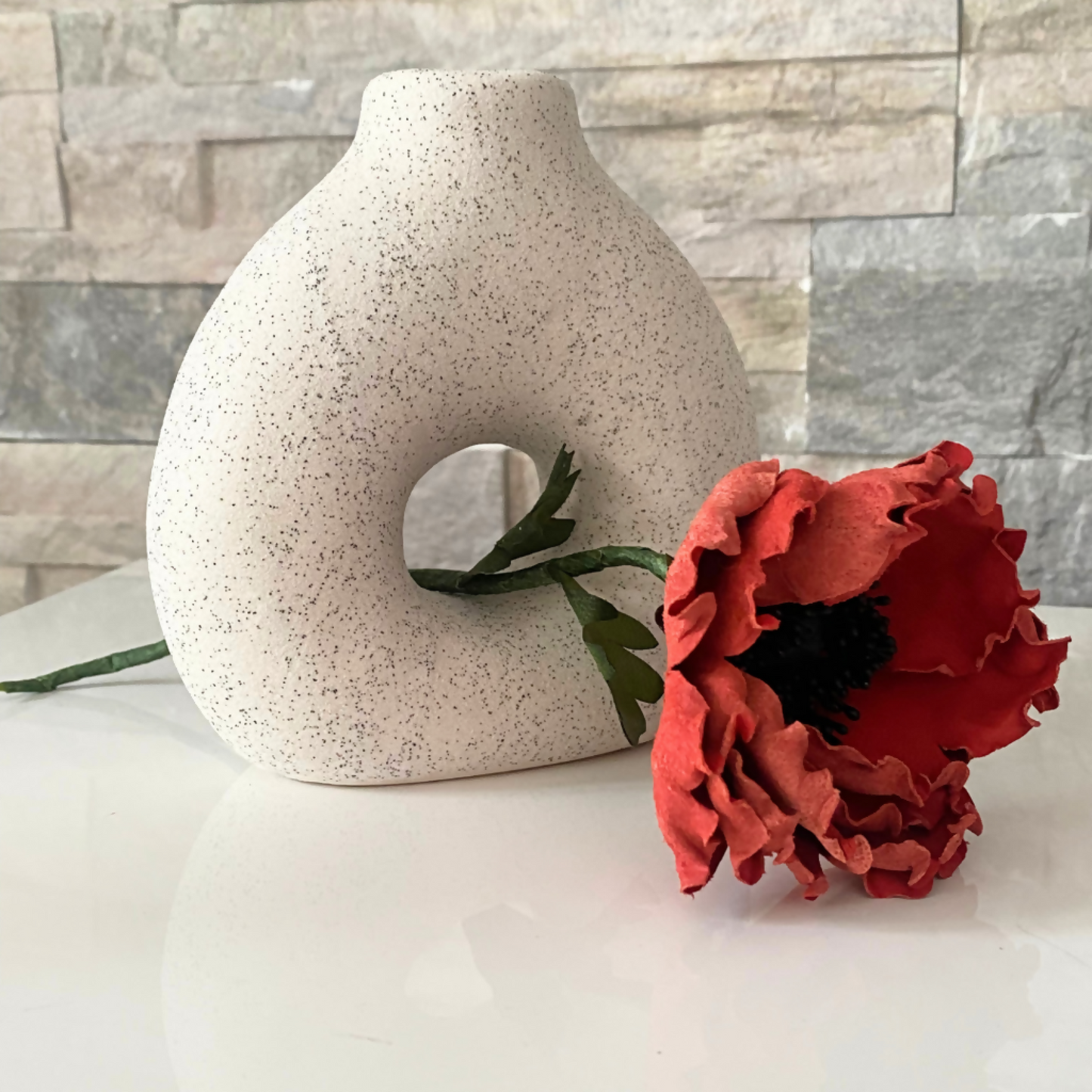 Only Poppy - Fleur en cuir à parfumer