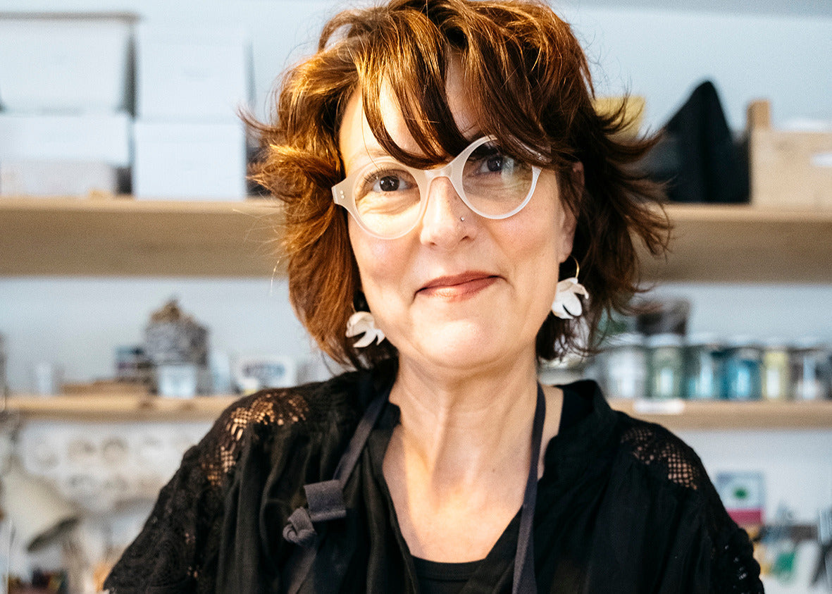 Rencontrez l'artiste Florence Farge - Atelier les mains sur terre