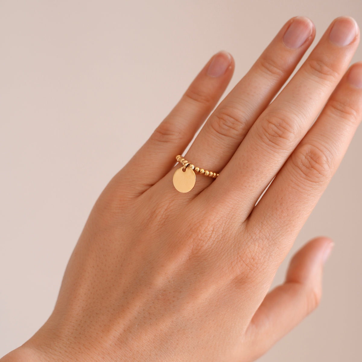 Bague Médaille