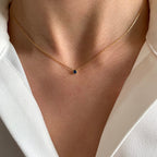 Collier Éclat bleu