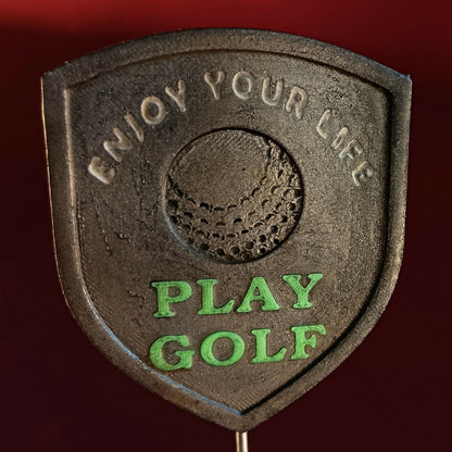 Sculpture - GOLF. Le drive