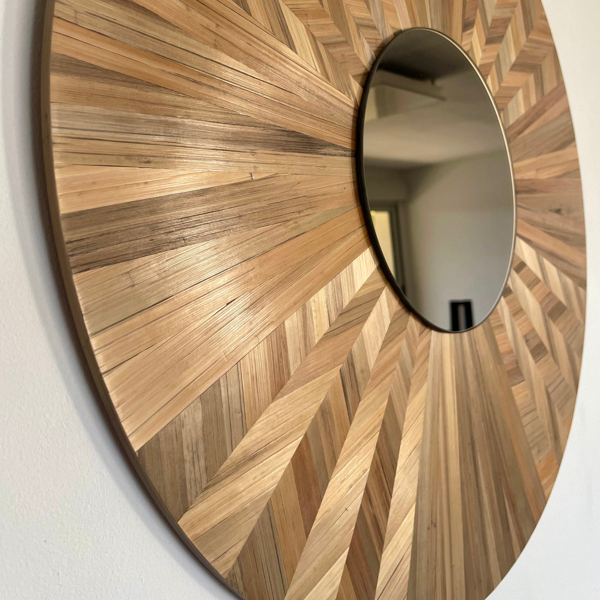 Miroir Rondeur de paille — Grand format