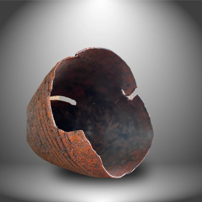 Vase en bois - Tesson strié