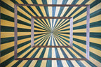 tableau en marqueterie de paille