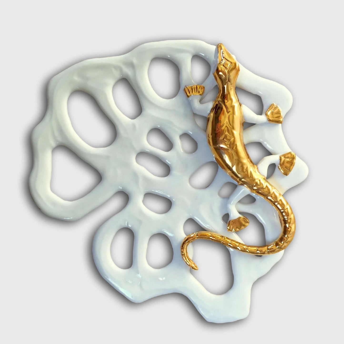 Décor de table salamandre