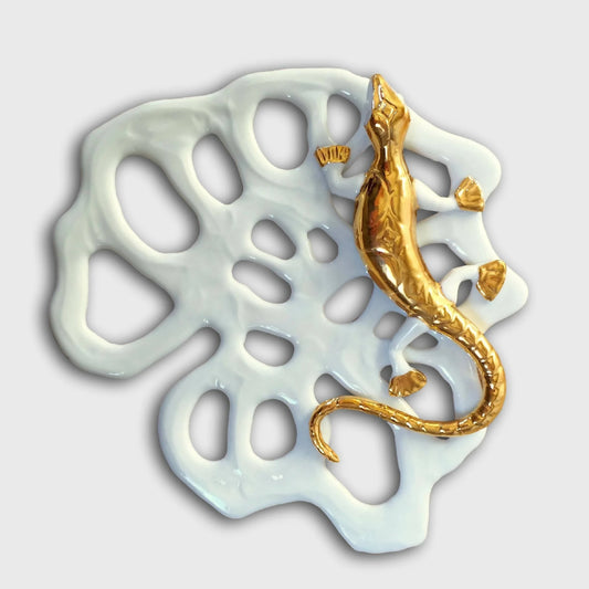 Décor de table salamandre