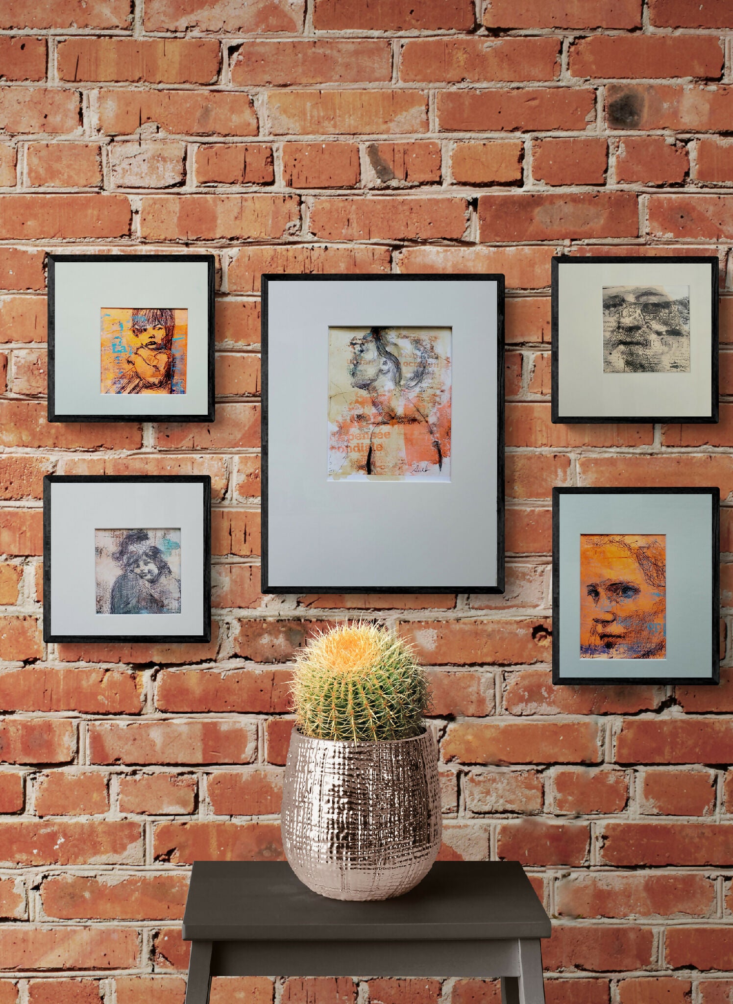 tableau-oeuvre-originale-signee-dessin-collage-artiste-francaise-4