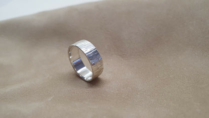 Bague "Sillage" en argent