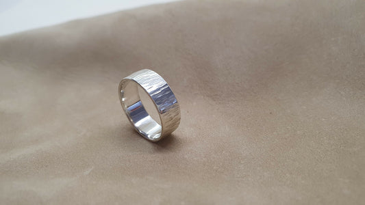 Bague "Sillage" en argent