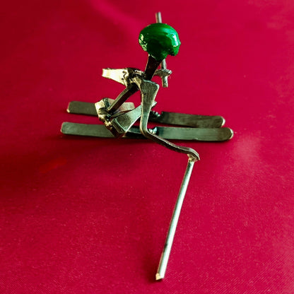 Sculpture - SKI. L'attaque