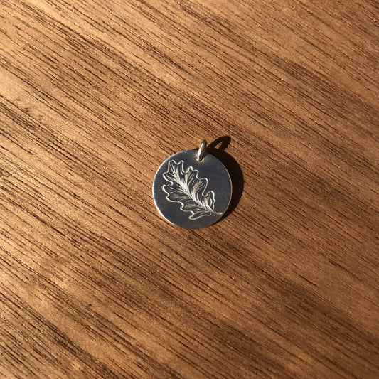 Médaille Feuille de Chêne - Argent 925