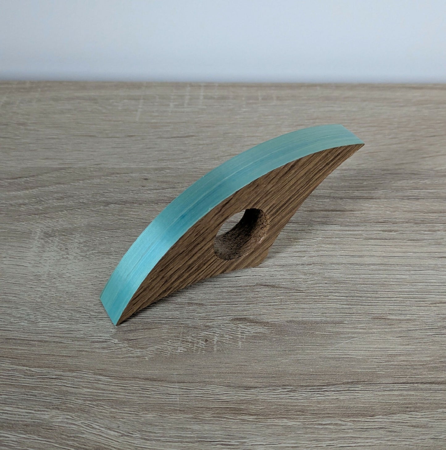 Bague de lecture avec Marqueterie de Paille Turquoise